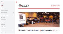 Desktop Screenshot of districtgarage.co.uk
